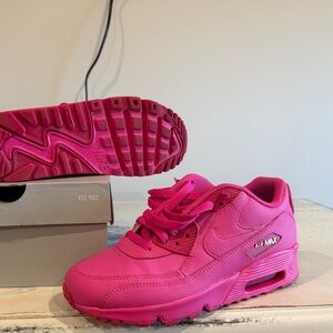 Nike Air Max Youth 5.5 Shoes - Hot Pink